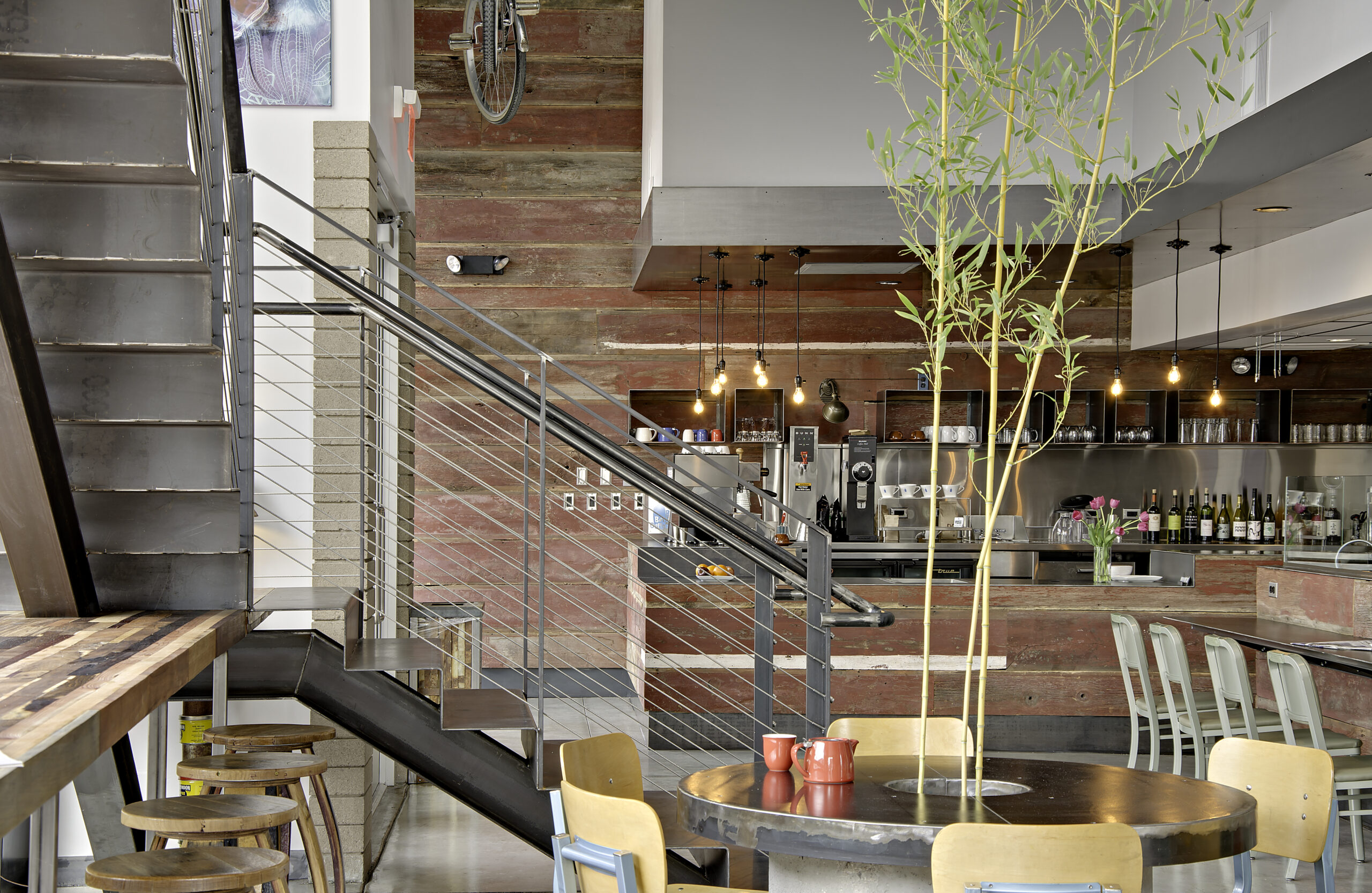 Sparkroot Coffee Bar & Fare - repp mclain design and construction