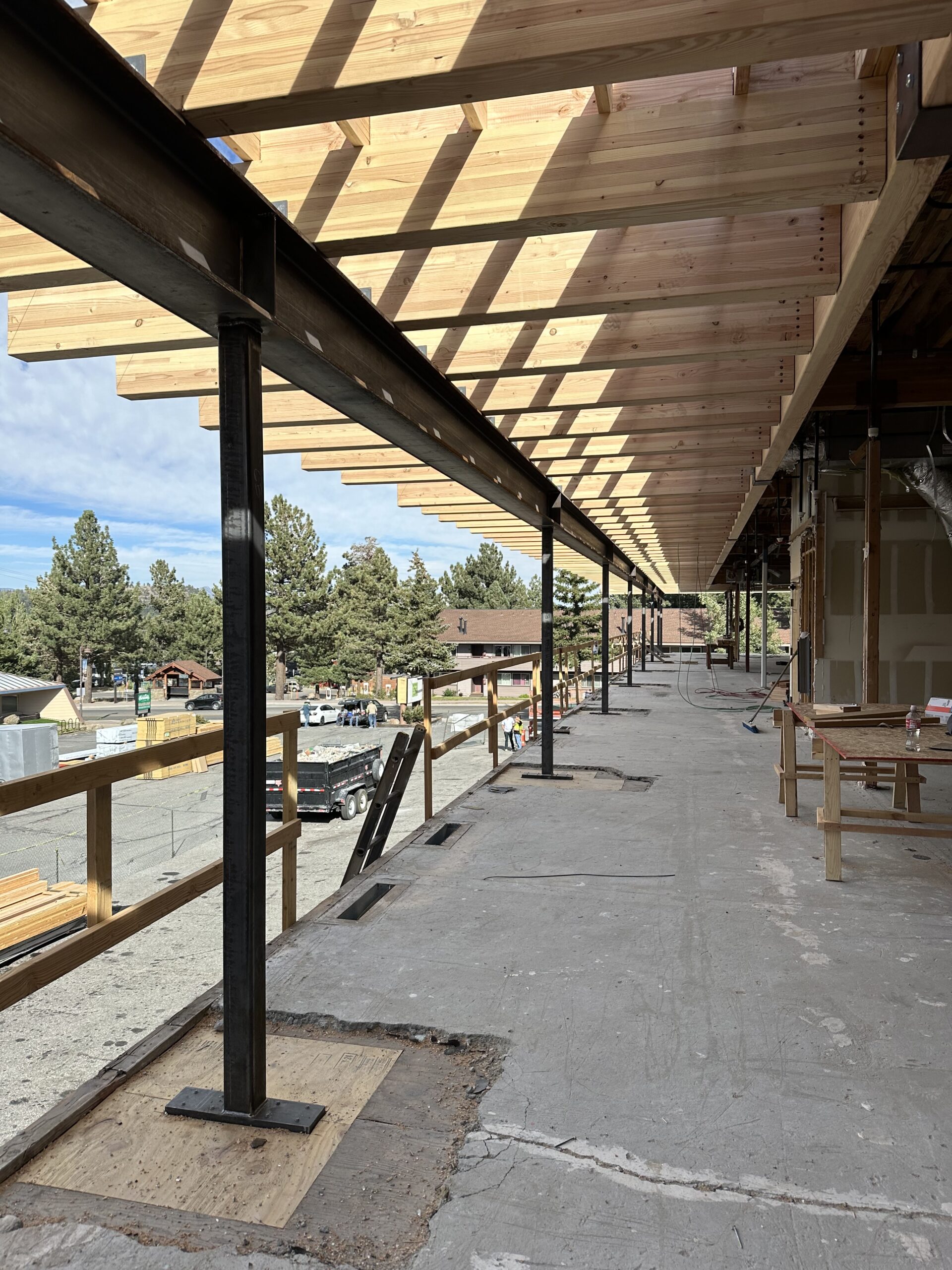 outpost project by repp mclain design and construction - in progress