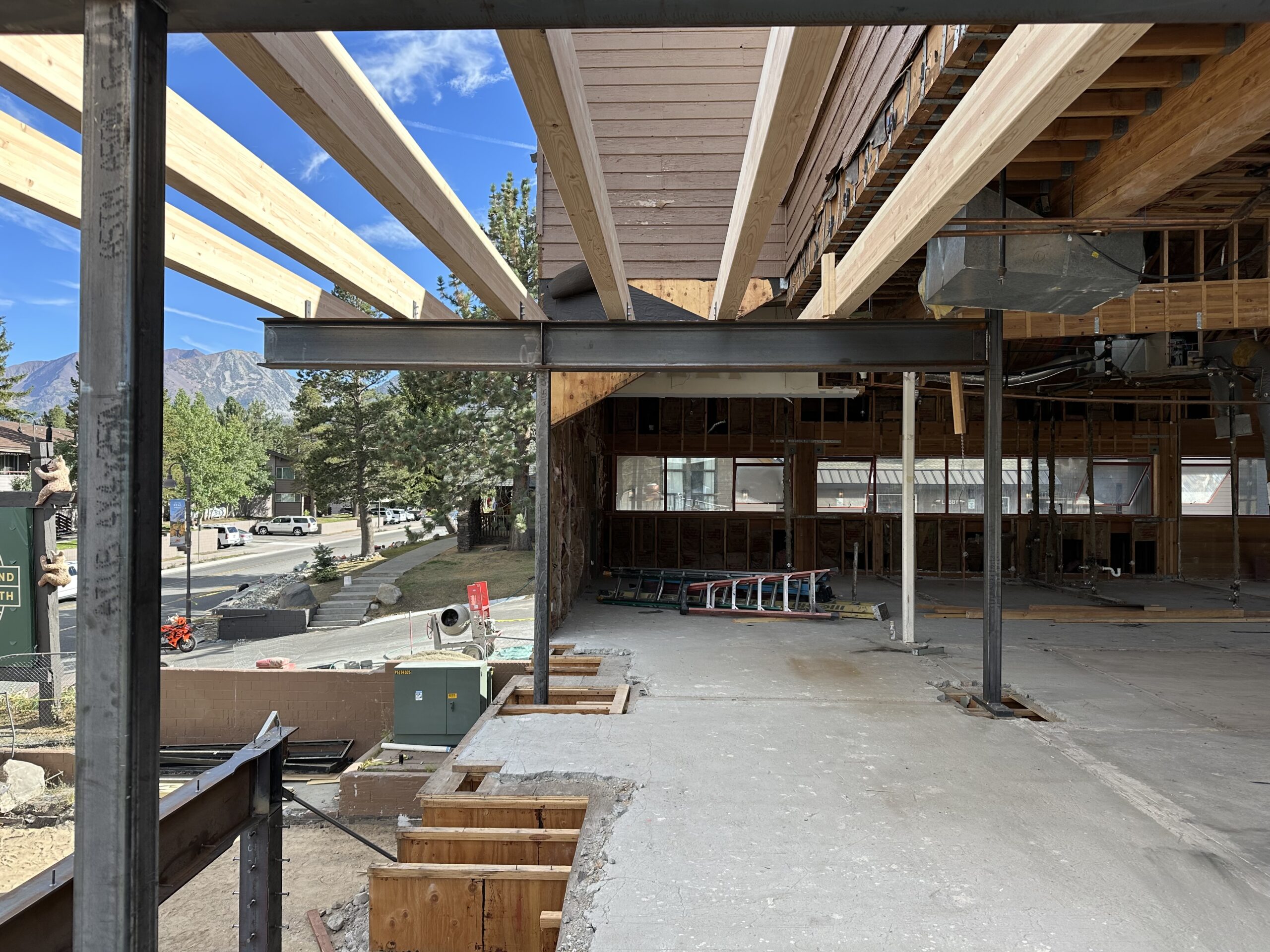 outpost project by repp mclain design and construction - in progress